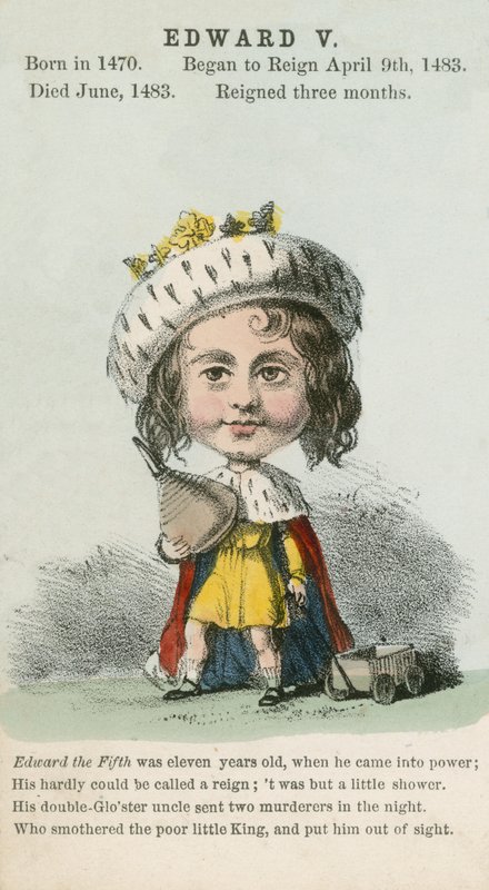 Kral Edward V (su meraklısı) by English School