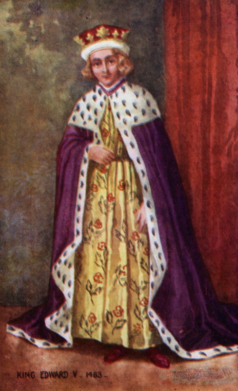 Kral Edward V by English School
