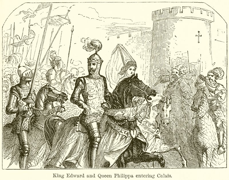 Kral Edward ve Kraliçe Philippa Calais