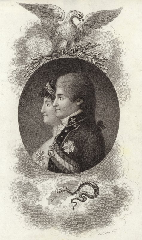 İspanya Kralı Ferdinand VII Carlos Maria Isidoro by English School