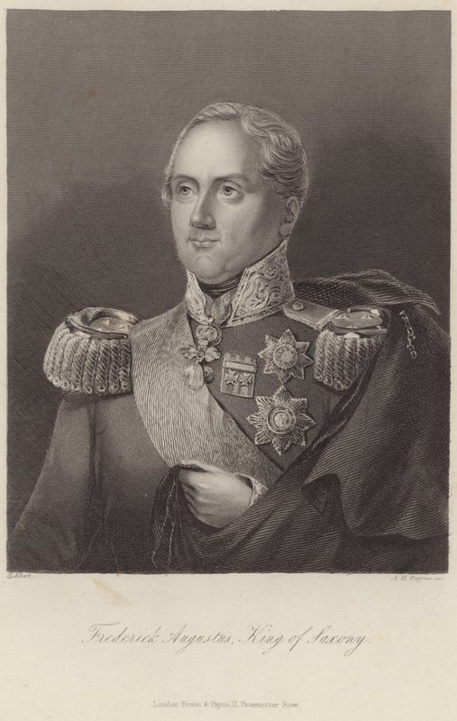Saksonya Kralı I. Friedrich Augustus by English School
