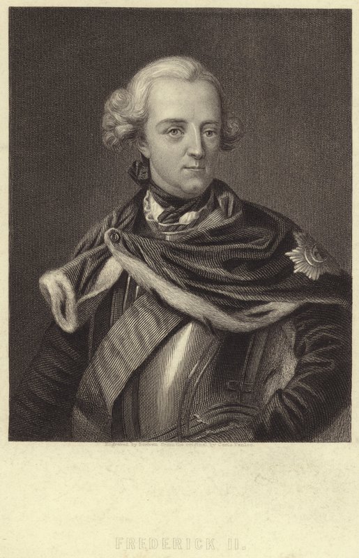 Prusya Kralı II. Friedrich by English School