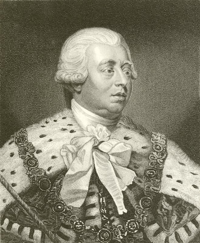 Kral George III by English School