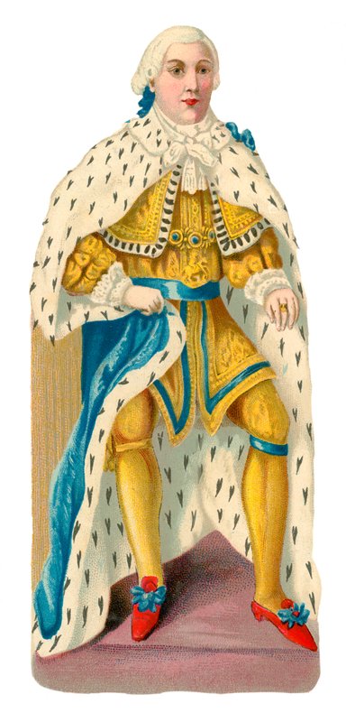 Kral George III by English School