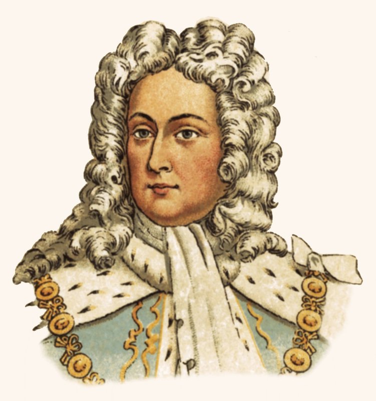Kral George II by English School