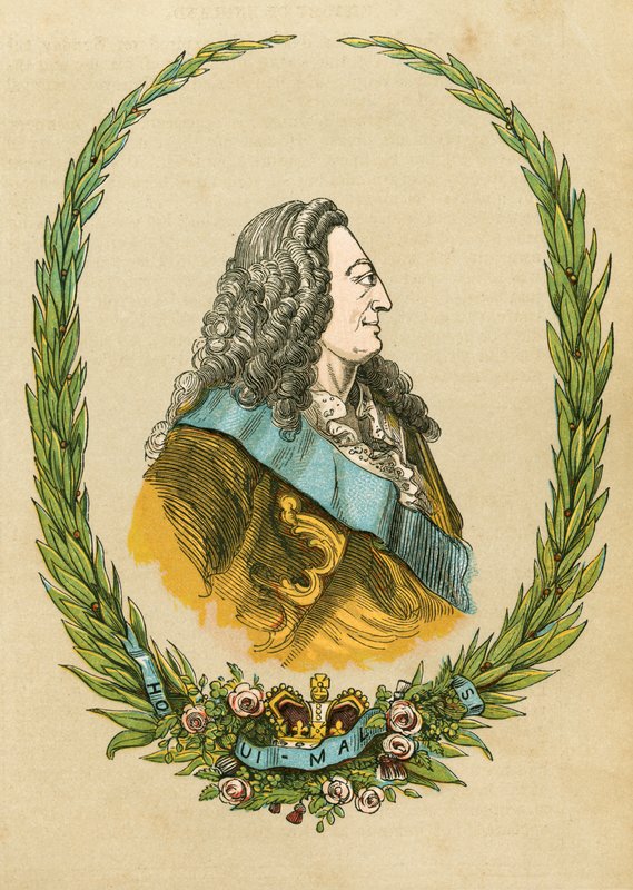 Kral George II by English School