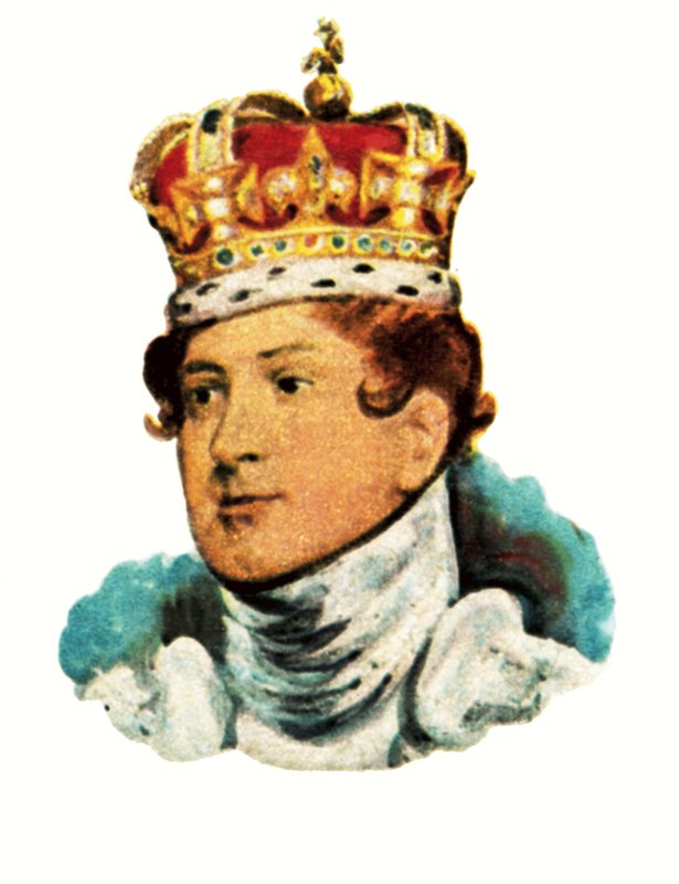 Kral George IV by English School