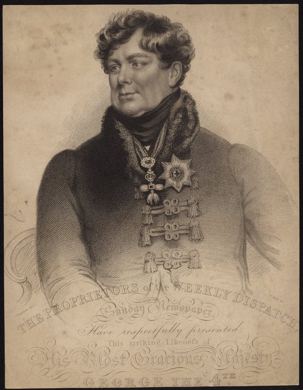 Büyük Britanya ve İrlanda Kralı IV. George by English School