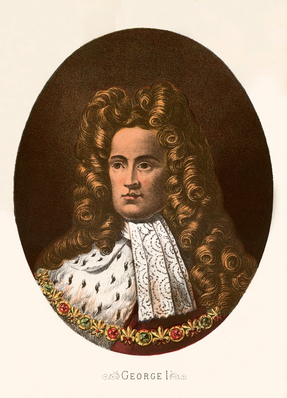 George I konungur by English School