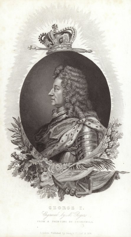 Büyük Britanya ve İrlanda Kralı I. George by English School