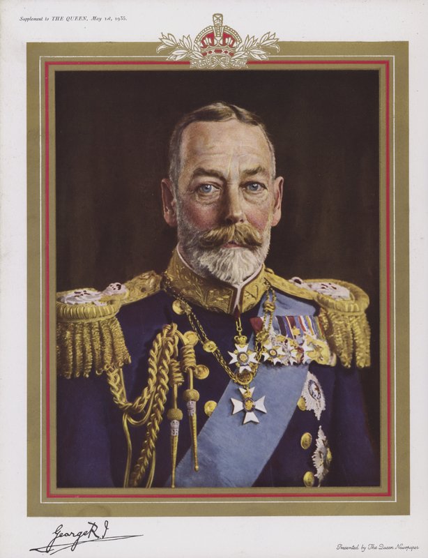 Kral George V by English School
