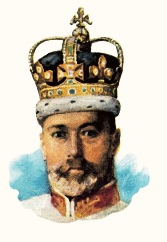 Kral George V by English School