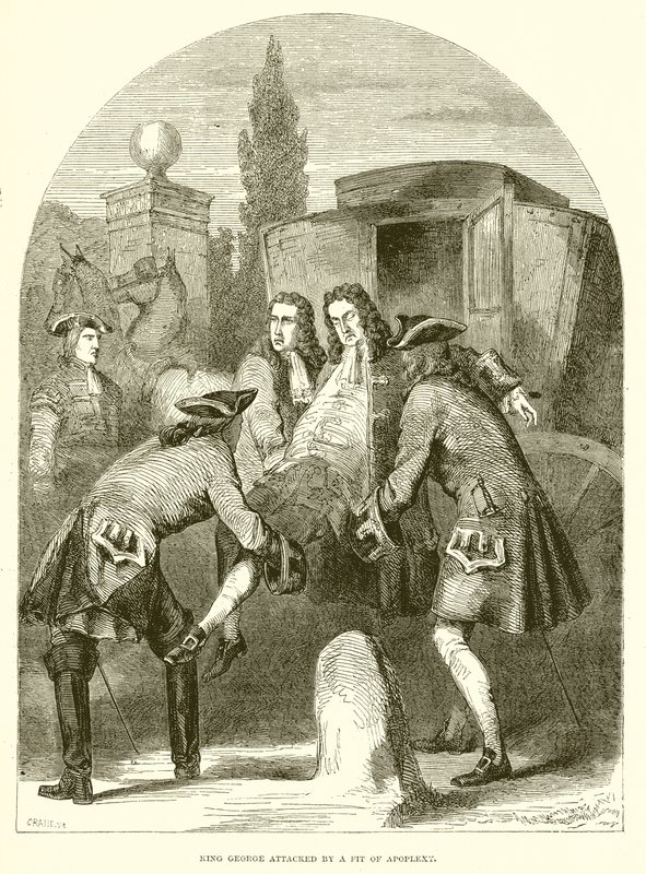 King George, Fit Apoplexy tarafından saldırıya uğradı by English School