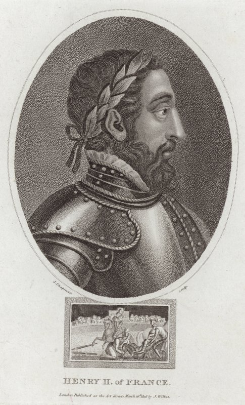 Fransa Kralı II. Henry by English School