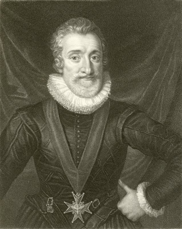 Fransa Kralı IV. Henry by English School