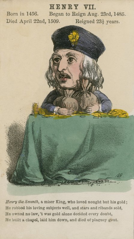 Kral Henry VII (aquatint) by English School