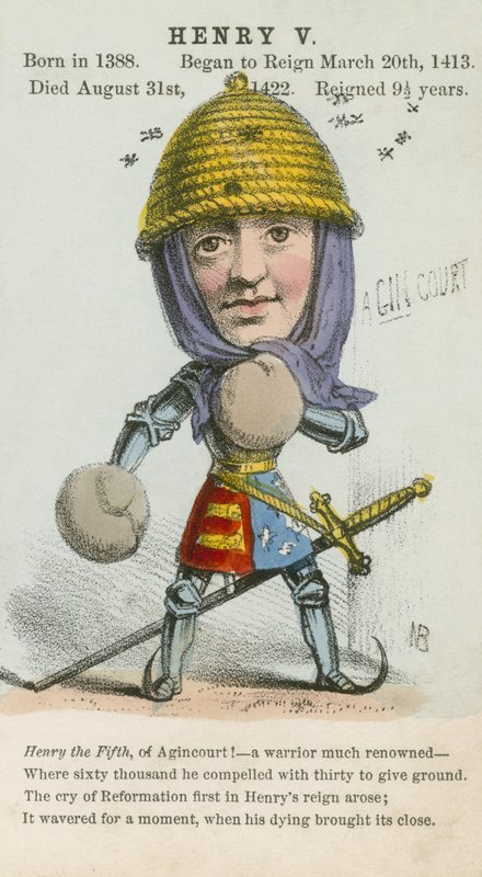 Kral Henry V (su meraklısı) by English School