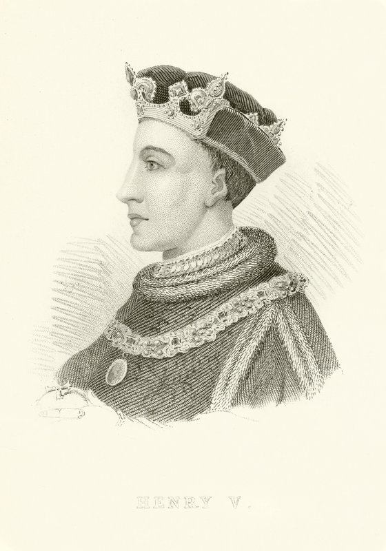 Kral Henry V by English School
