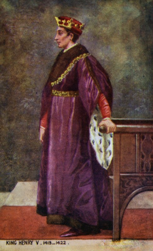 Kral Henry V by English School