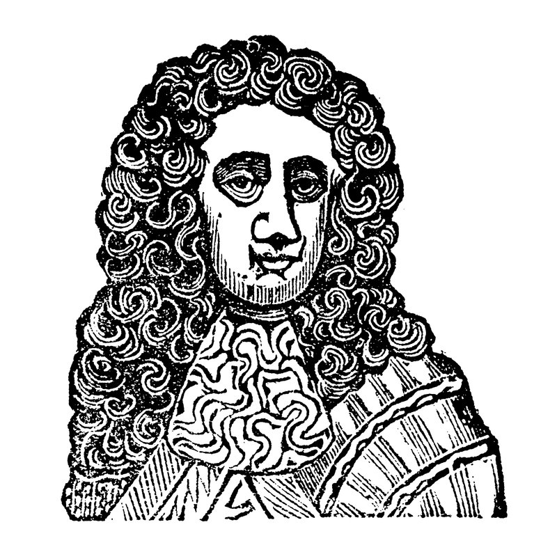Kral II. James (tahta baskı) by English School