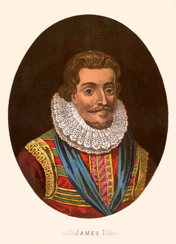 Kral I. James by English School