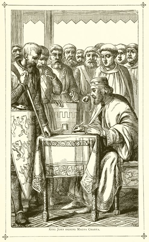 Kral John Magna Charta