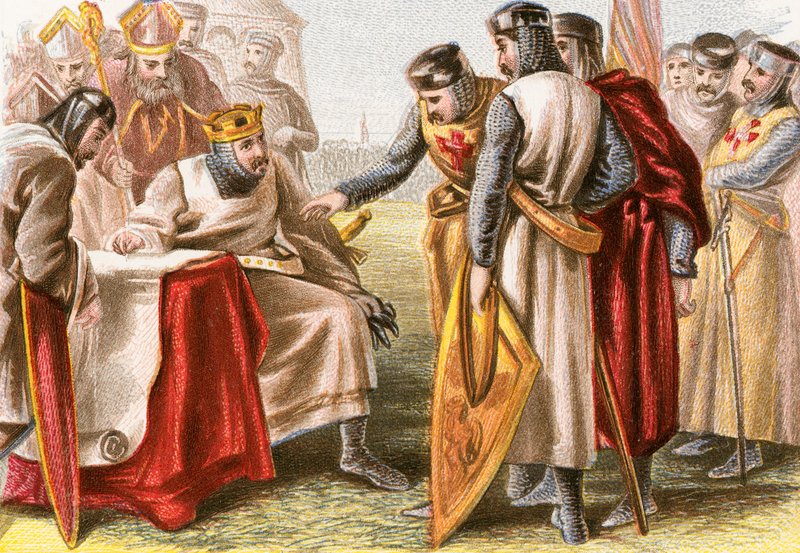 Kral John, Magna Carta