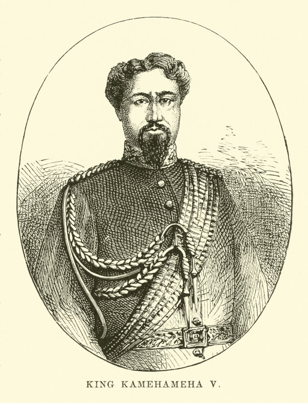 Kral Kamehameha V by English School