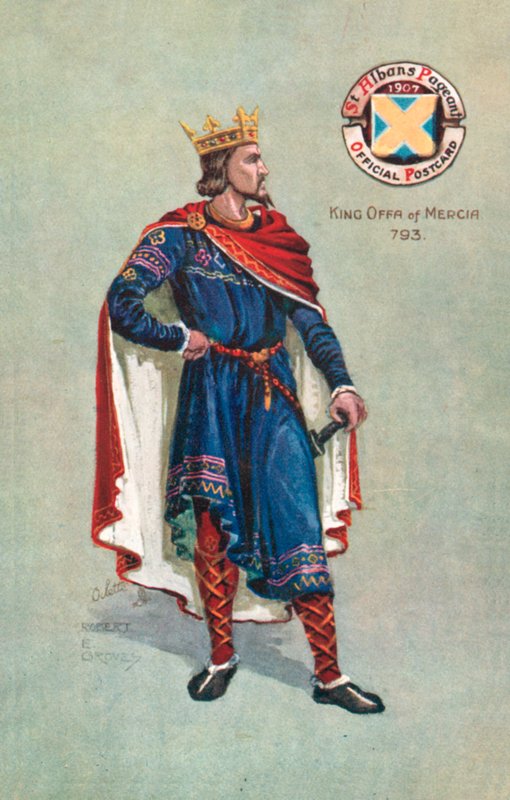 Mercia 793 Kralı Offa, St Alban
