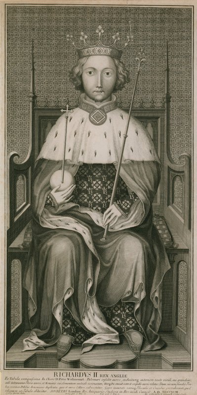 King Richard II, Westminster Abbey, Londra by English School