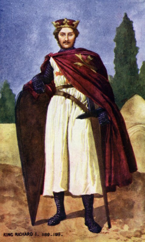 Kral I. Richard by English School