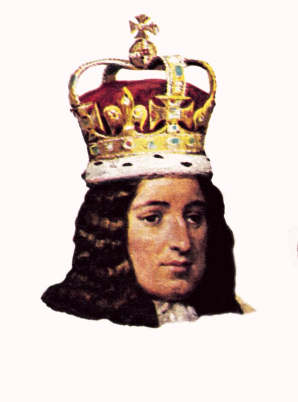 Kral William III by English School