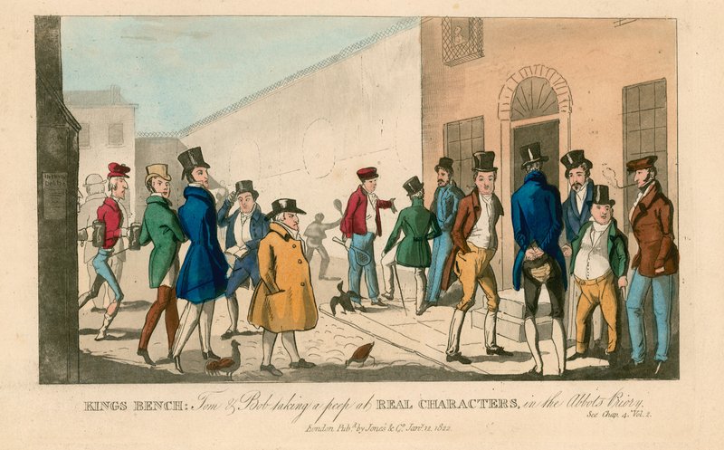 Krallar Tezgahı. 1822 by English School