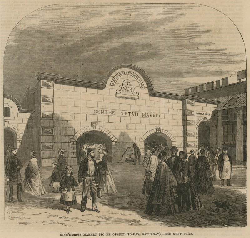 Kings Cross Pazarı, 8 Ağustos 1868 Cumartesi günü açılacak by English School