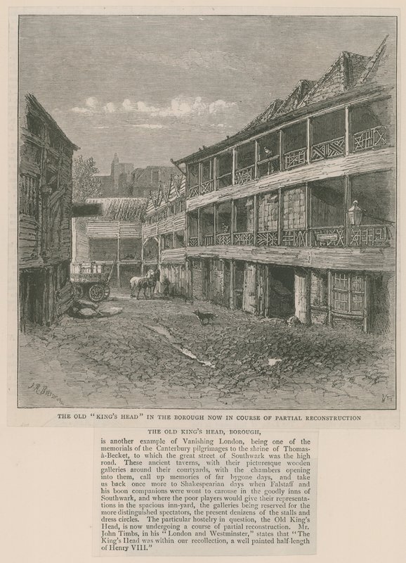 Kings Head, Southwark by English School