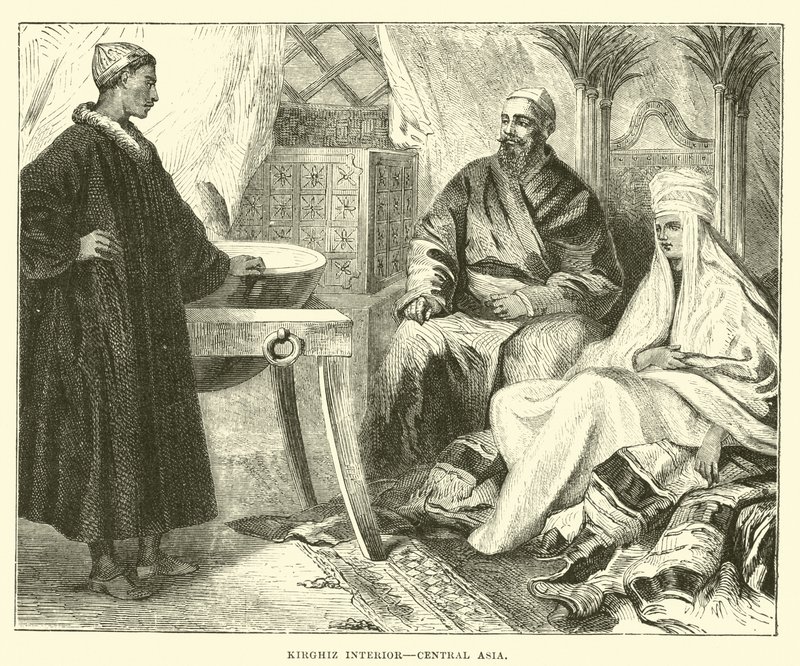 Kırgız İçişleri, Orta Asya by English School