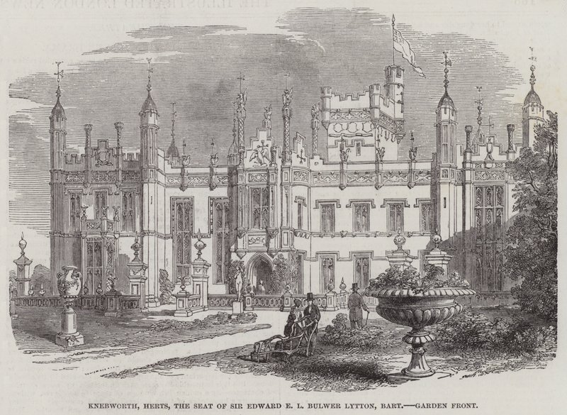 Knebworth, Herts, Sir Edward EL Bulwer Lytton