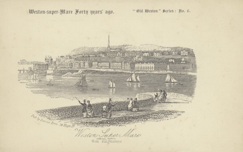 Knightstone, Weston-süper kısrak (lito) by English School