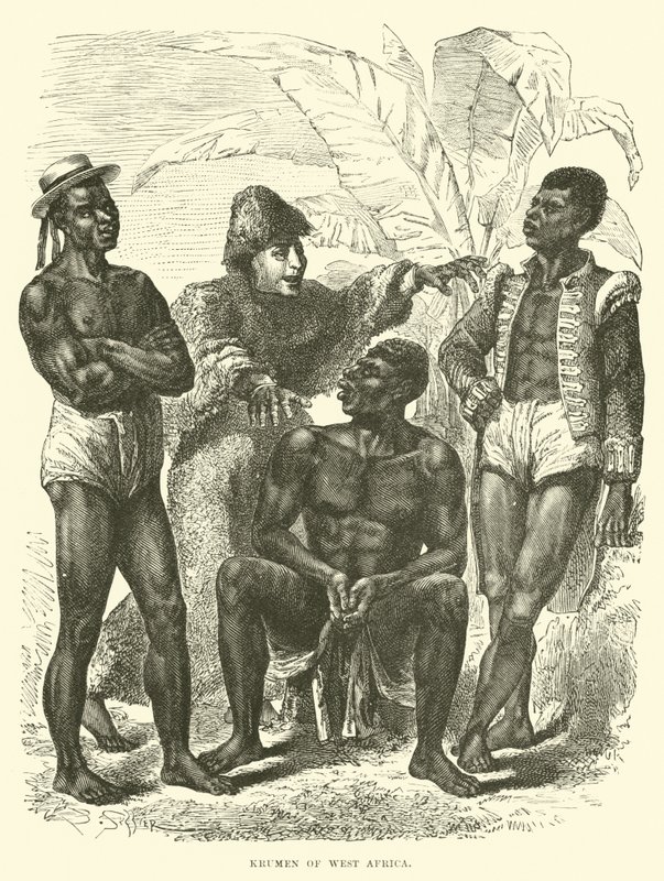 Batı Afrika Krumen by English School