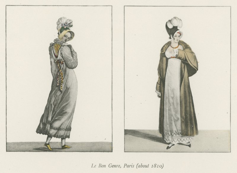 La Bon Tür, Paris (yaklaşık 1810) by English School