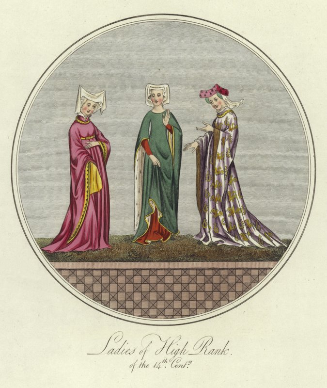 14. yüzyılın yüksek rütbeli hanımları by English School