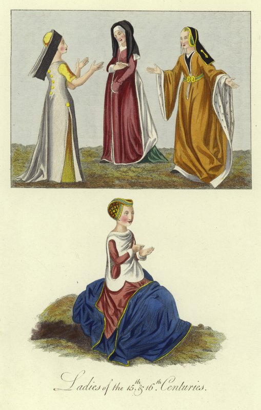 15. ve 16. Yüzyılların Kadınları by English School