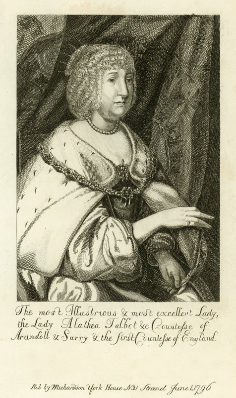 Leydi Alathea Talbot by English School