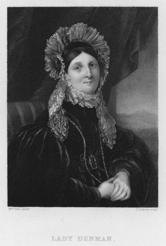 Lady Denman (gravür) by English School