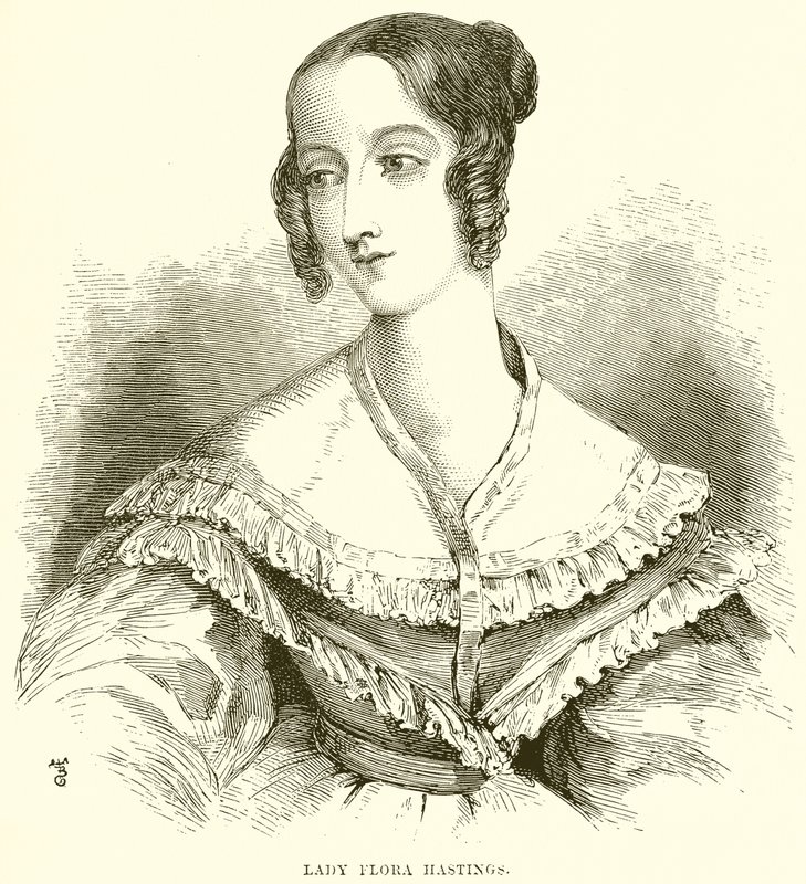 Leydi Flora Hastings by English School