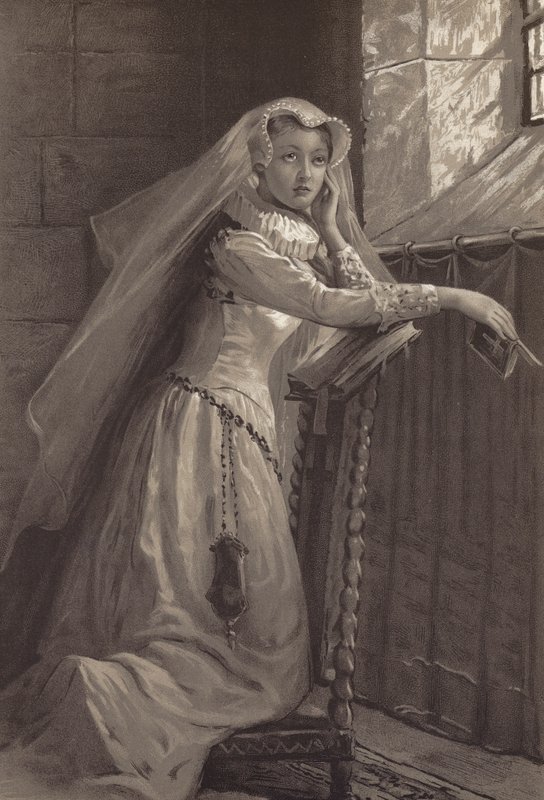 Leydi Jane Gray (taş) by English School