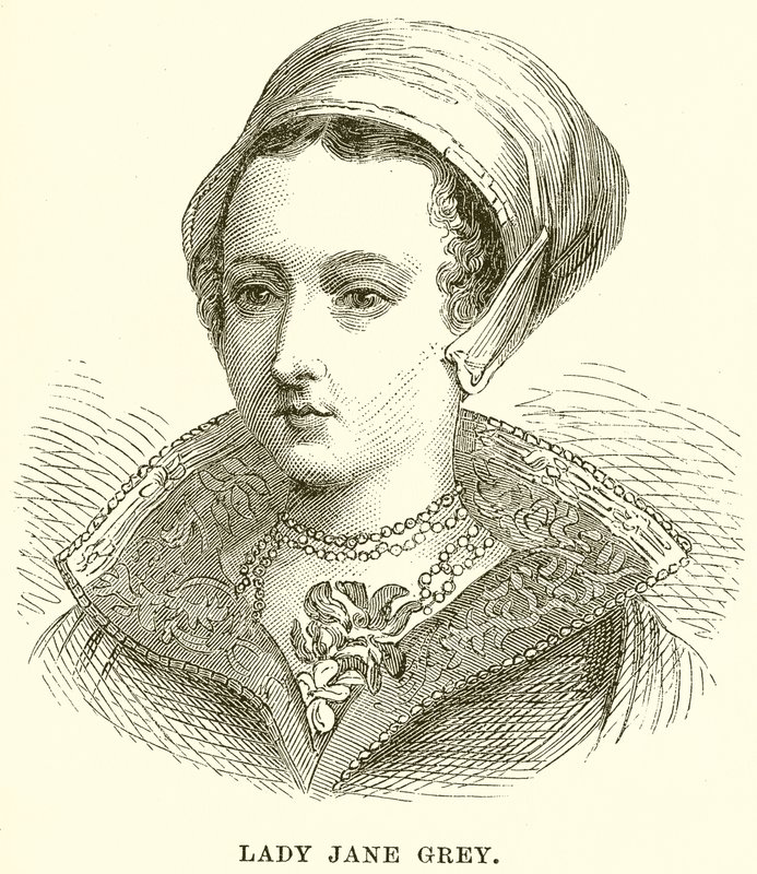 Leydi Jane Grey by English School