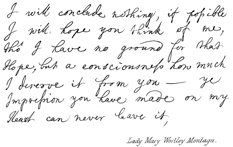 Leydi Mary Wortley Montagu by English School