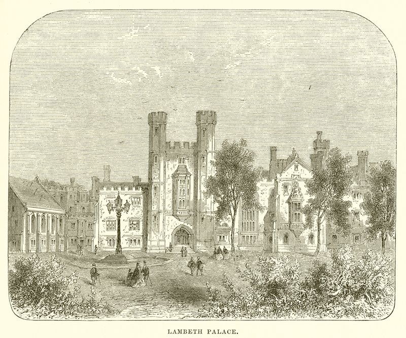 Lambeth Sarayı by English School