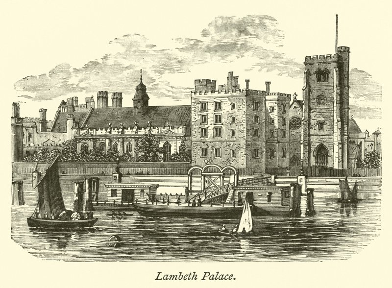Lambeth Sarayı by English School